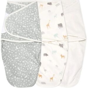 Set of Three Aden + Anais Baby Swaddles